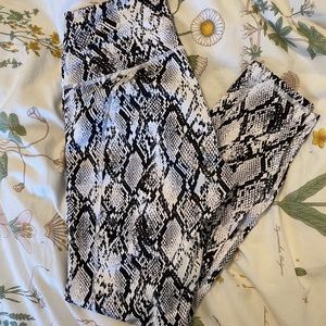 Fabletics Snakeprint Leggings
